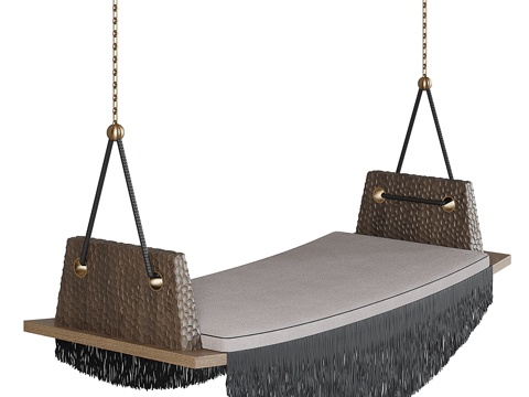  Modu Studio Isabis秋千3d模型 