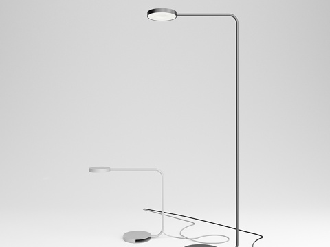  宜家YPPERLIG LED灯具（台灯+落地灯）3d模型 
