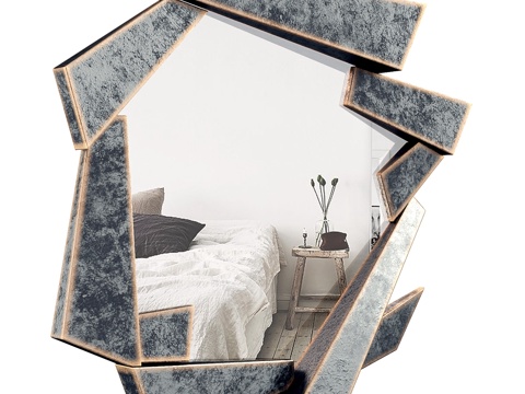  装饰镜 - Eichholtz Cellino 1104073d模型 