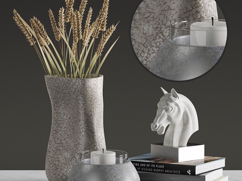  装饰套装23d模型 