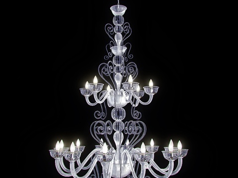  盖茨比多变系列（开放式灯具）3d模型 