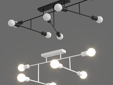  埃格洛·贝尔西亚纳吊灯3d模型3d模型 