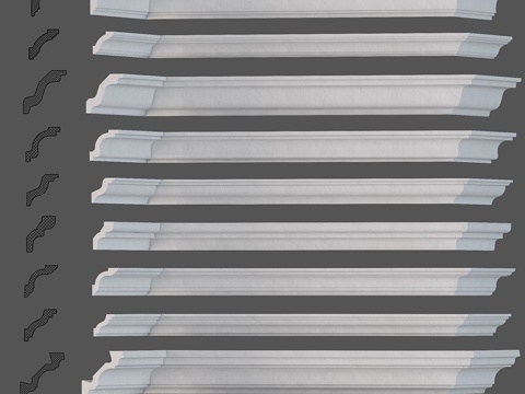  NMC 檐口（第 1 部分）3d模型 