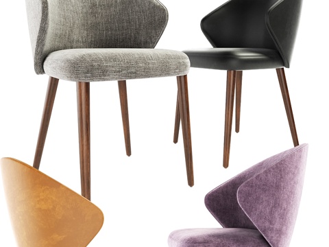  艾伦餐椅 Astele3d模型 