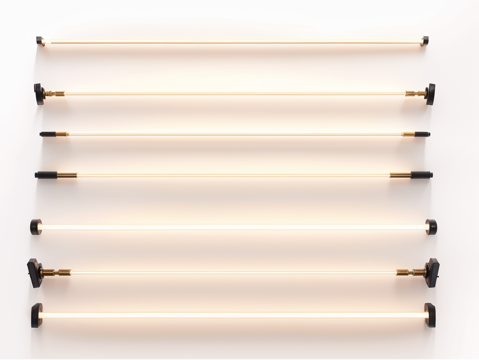  筒灯射灯su模型 