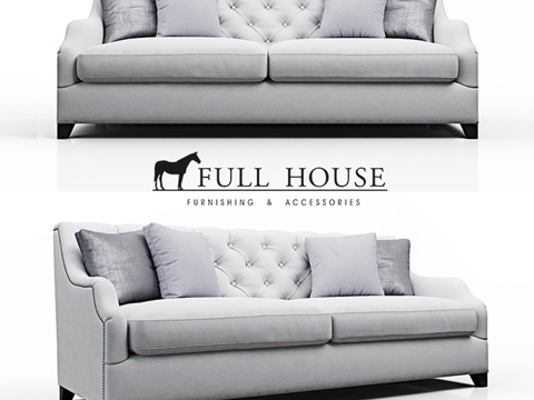  NICOLE沙发OM款3d模型 