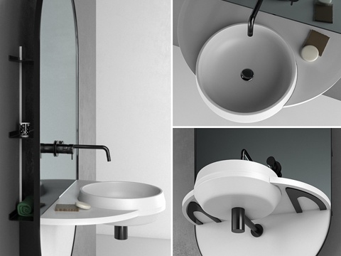  Ex.t Arco卫浴套装3d模型 