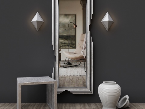  壁灯 Augusta_镜面 Navour3d模型 