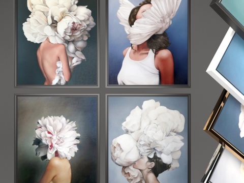  艾米·贾德画作3d模型 