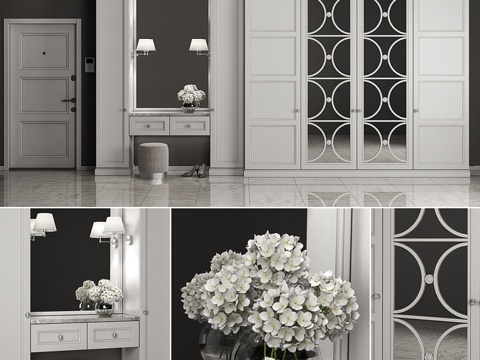  家具组合 353d模型 