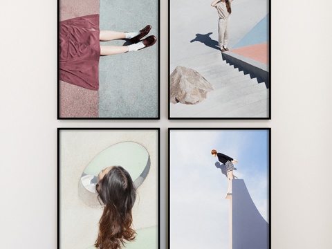  Quad海报第57辑3d模型 