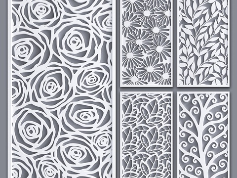  装饰隔断3d模型 