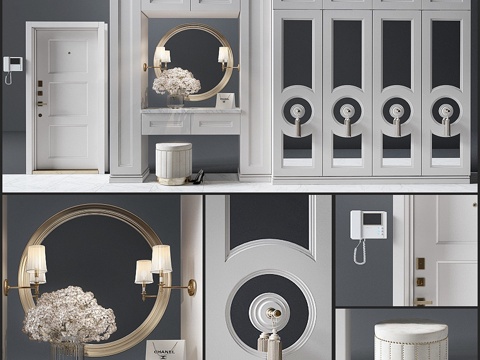  走廊构图_433d模型 