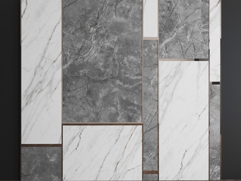  大理石面板53d模型 