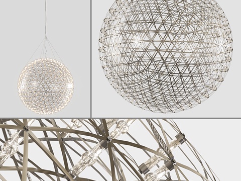  Moooi Raimond R127 悬挂灯3d模型 