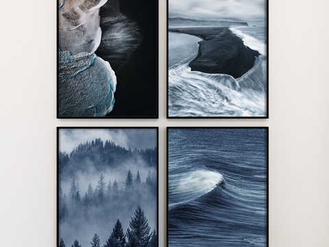  Quad海报第52辑3d模型 