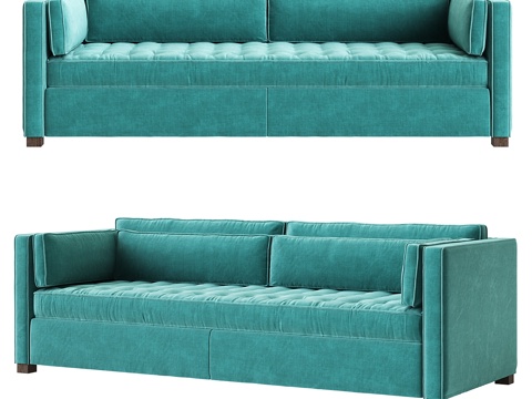  米兰寝具安德森3d模型 