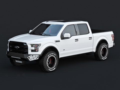  福特F150猛禽3d模型 