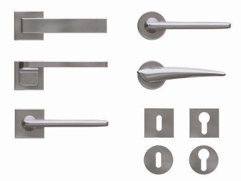  巴蒂斯蒂门把手3d模型 
