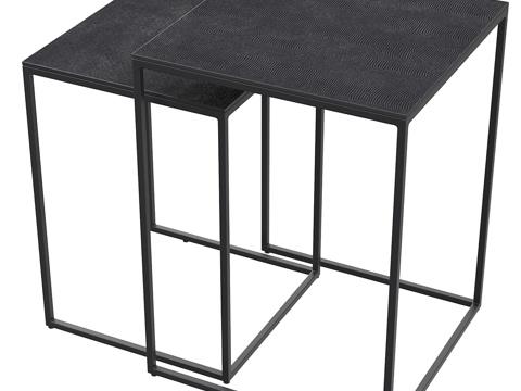  丹通家居咖啡镇小桌3d模型 