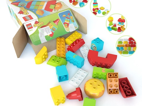  乐高得宝108153d模型 