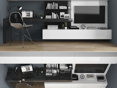  电视柜套装 0153d模型 