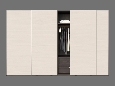  Poliform衣柜armadi graffiti 23d模型 