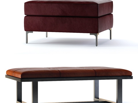  陶艺仓库杰克与格里芬脚凳3d模型 