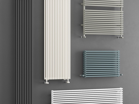  Tubes 散热器基础款 253d模型 