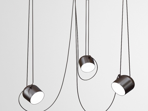  Flos Aim 3 吊灯照明3d模型 