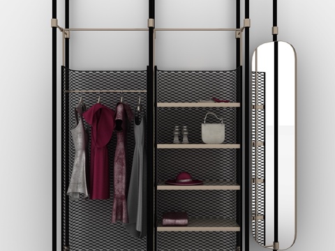  服装店第三部分3d模型 