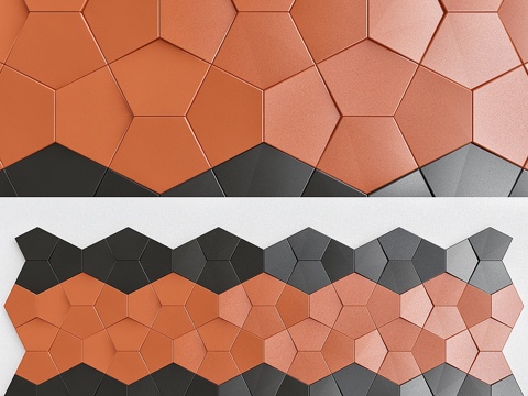  石膏3D面板 Alivio Nexus系列3d模型 