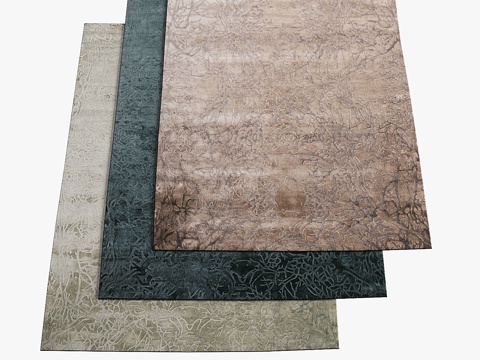  奥蒂莉地毯_2223d模型 