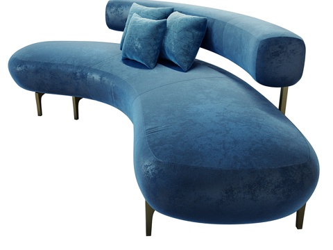  艾拉·皮特·布恩沙发3d模型 