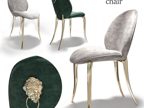  Boca do Lobo Soleil 座椅3d模型 