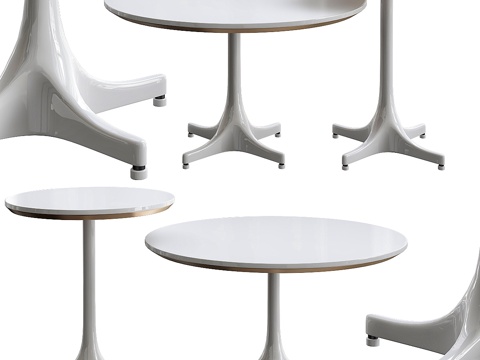  Vitra Nelson系列桌具3d模型 