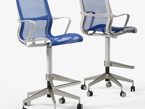  赫曼米勒 Setu 凳3d模型 