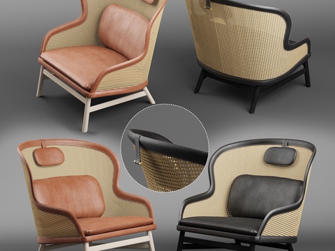  Dandy扶手椅3d模型 