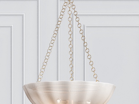  AERIN Rosehill大型水晶吊灯3d模型 