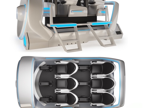  LekeVR星舰3d模型 