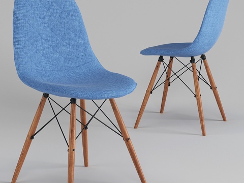  埃菲尔_餐椅_023d模型 