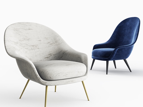  Viaduct Bat休闲椅3d模型 