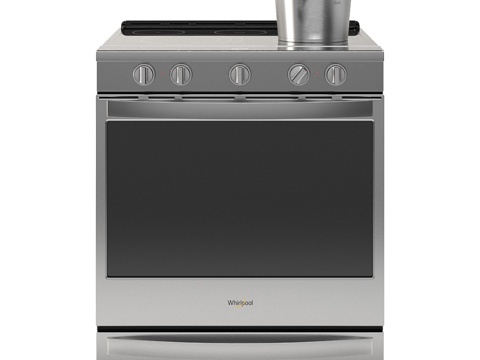  惠而浦 WEE750H0HZ 电烤箱3d模型 