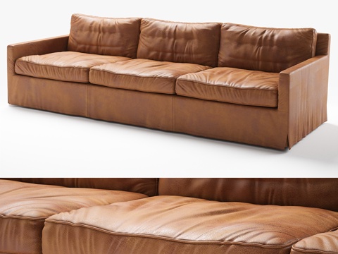  Arflex Cousy沙发3d模型 