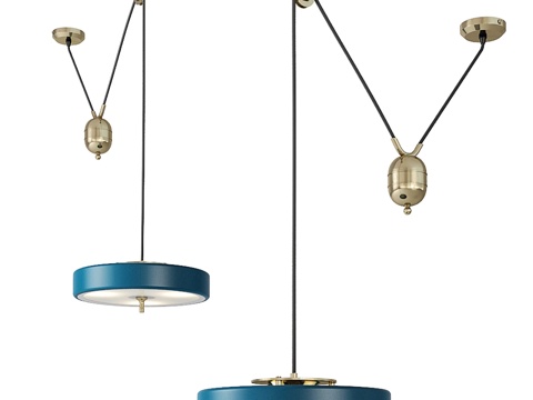  吊灯 Bert Frank Revolve Rise &amp; F3d模型 