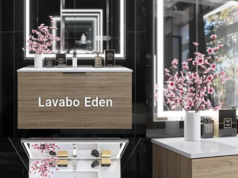  GALASSIA伊甸园洗手盆3d模型 