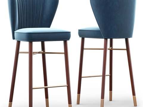  Cult Living Noa 奢华吧凳3d模型 