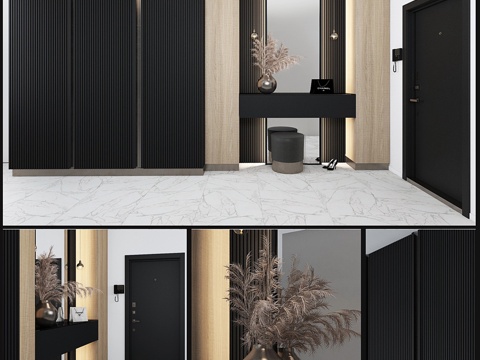  走廊构图_333d模型 