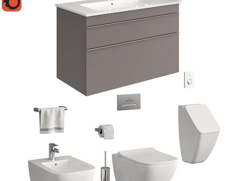  Villeroy &amp; Boch Venticello3d模型 