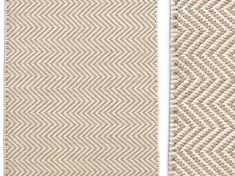  达什与阿尔伯特阿灵顿灰象牙地毯3d模型 